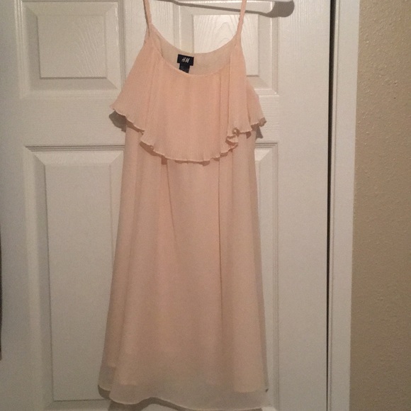 H&M Dresses Light Pink Dress Poshmark